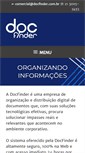 Mobile Screenshot of docfinder.com.br